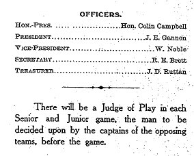 St Boniface Manitoba Hockey Team Officials 